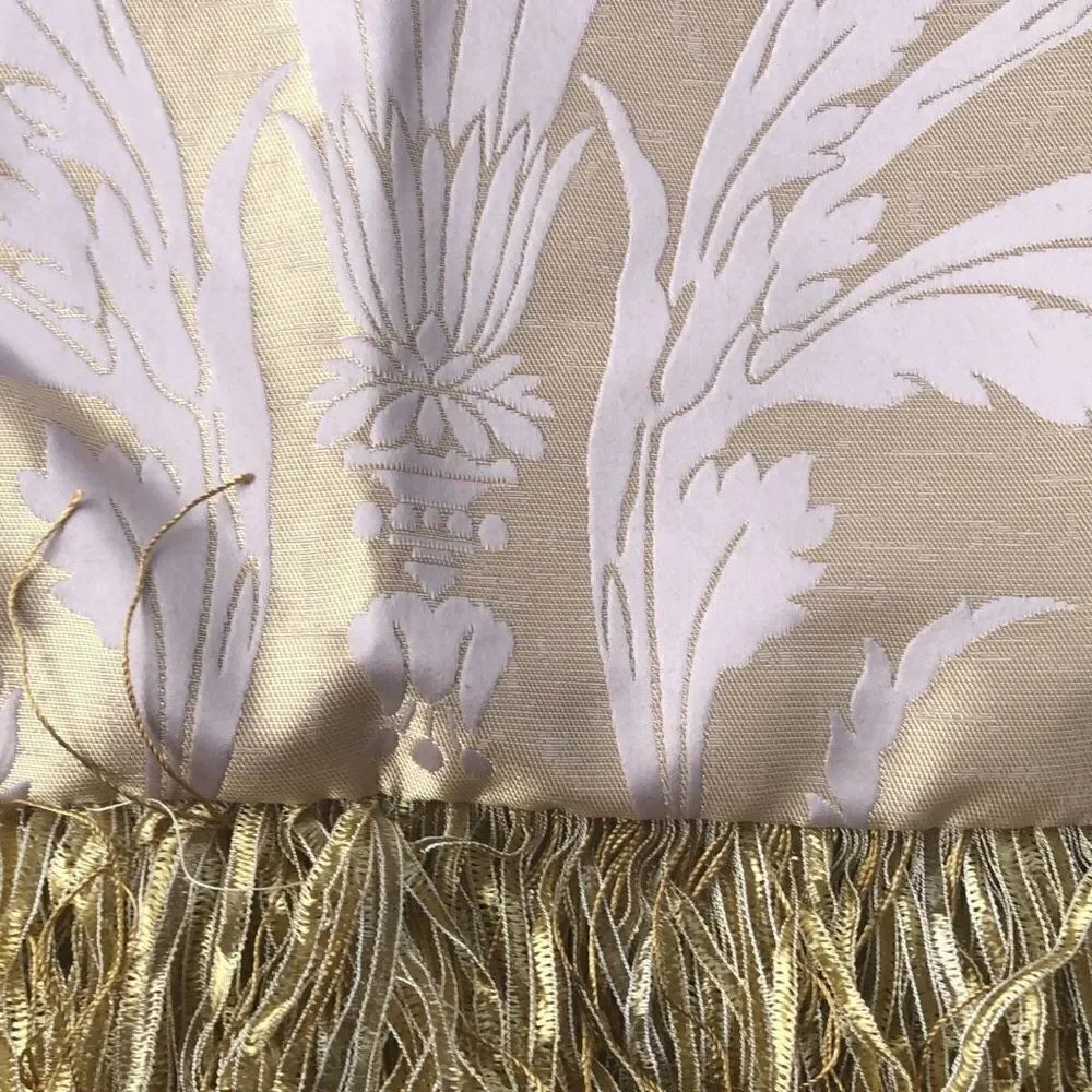 NEW Sweet dreams Neiman Marcus. Extra large, pillow, sham, gold fringe. ￼